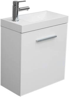 Emma Fonteinkastje 50 cm Links Of Rechts Wit Aqua Splash