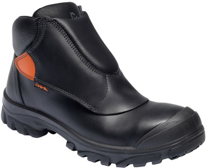 Emma Vulcanus D MM350848 Lasschoen S3 | Zwart (D) | Maat 46 - 8715316160769