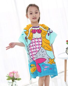 Emmababy Gewaden Peuter Baby Kids Meisjes Warme Zachte Comfortabele Badjas Dier Cartoon Kapmantel Deken Badhanddoek