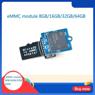 EMMC module 8GB 16GB 32GB 64GB with microSD turn eMMC adapter T2