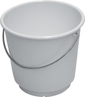 Emmer | 10 l polyethyleen wit | geschikt voor levensmiddelen | d. 290 mm | hoogte 265 mm | 1 stuk - 101021001 101021001