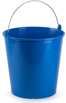 Emmer blauw 15 liter 32 x 31 cm schoonmaakartikelen - Emmers