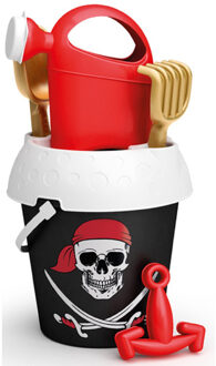 Emmer setje - piraat - incl schepje/harkje/gieter - speelgoed Multi