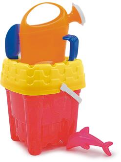 Emmerset kasteel met gieter rood