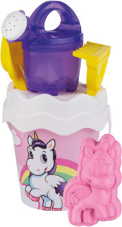 Emmersetje - eenhoorn/unicorn - incl schepje/harkje/gieter - speelgoed - Zandspeelsets