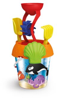 Emmersetje Met Zandloper, Harkje, Schepje En Vormpje
Speelgoed Gemaakt Van multi