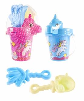 Emmersetje Unicorn 21cm 4-delig multi