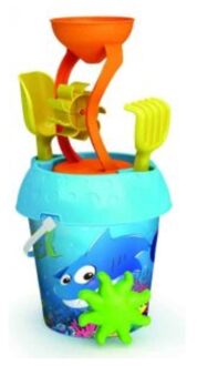 Emmersetje vissen met zandloper