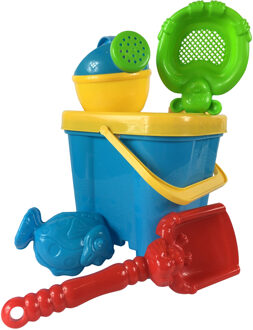 Emmersetje - zandkasteel - 5-delig - multi kleur - Strand/zandbak speelgoed