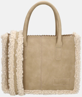 Emmy handtas zand Beige