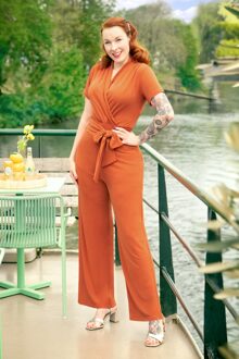 Emmylou jumpsuit in oranje