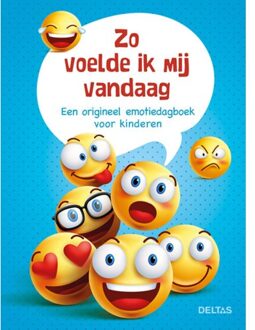 emotiedagboek zo voelde ik mij vandaag Blauw