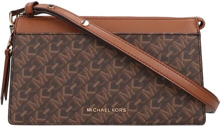 Empire Lg Conv Xbody brn/luggage clutch damestas Bruin - H 13.5 x B 22.5 x D 6.5 cm