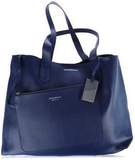 Emporio Armani Accessoires Emporio Armani boodschappentas in blauw - One Size