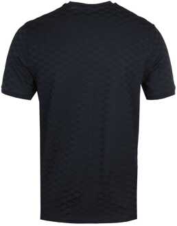 Emporio Armani All Over Logo T-Shirt - Marineblauw