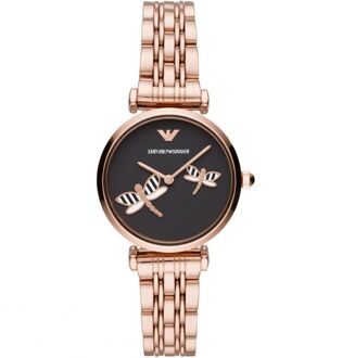 Emporio Armani Analoog Emporio Armani horloge Roségoud