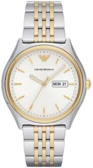 Emporio Armani AR11034 dameshorloge - maat Zilver en goud