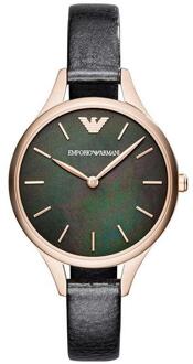 Emporio Armani AR11056 dameshorloge Zwart