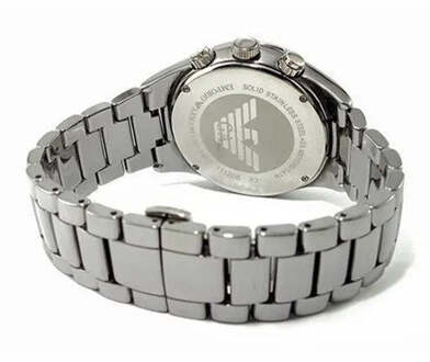 Emporio Armani AR1421 Herenhorloge Leo Ceramica Zwart
