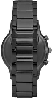 Emporio Armani AR2485 Zwart metalen herenhorloge - maat
