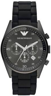 Emporio Armani AR5889 - Horloge - Zwart - Ø 43 mm