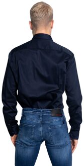 Emporio Armani Armani Exchange Heren Shirt Blauw