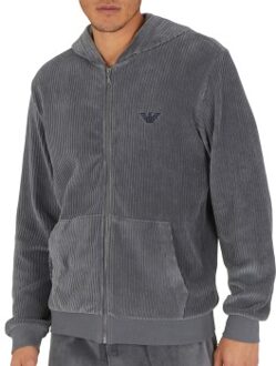 Emporio Armani Armani Hooded Sweater Grijs - Small,Large