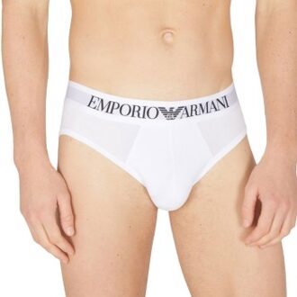 Emporio Armani Armani Logo Brief Wit - Small,Medium,X-Large