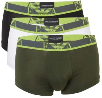 Emporio Armani Armani Monogram Trunk Blauw,Versch.kleure/Patroon,Zwart,Grijs,Groen - Small,XX-Large