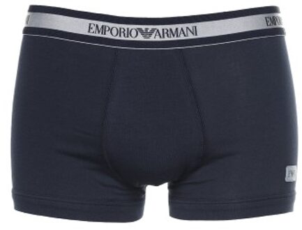 Emporio Armani Armani Organic Cotton Stretch Trunk Blauw - Medium,X-Large