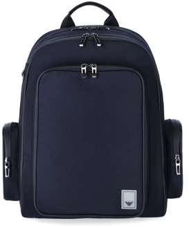 Emporio Armani Backpacks Emporio Armani , Blue , Heren - ONE Size