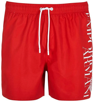 Emporio Armani Beachwear Emporio Armani , Red , Heren - 2Xl,S