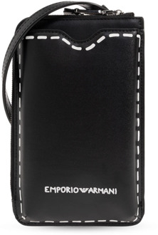 Emporio Armani Bevestigde telefoonhouder Emporio Armani , Black , Dames - ONE Size