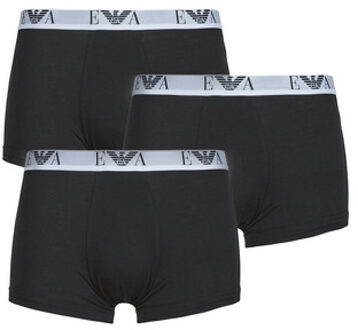 Emporio Armani boxershorts EA logo band 3-pack zwart