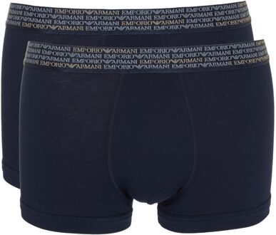 Emporio Armani boxershorts - maat L Donkerblauw