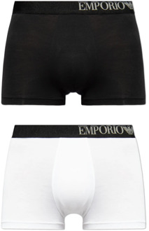 Emporio Armani Boxershorts twee-pack Emporio Armani , Black , Heren - Xl,L,S