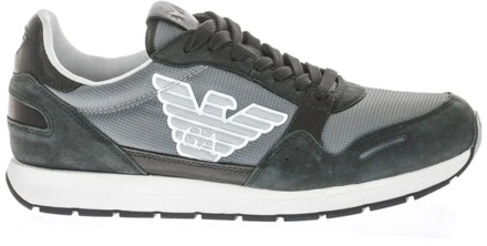 Emporio Armani BRANDS - Sportschoenen - Heren - X4X215-XL199 - black,gray