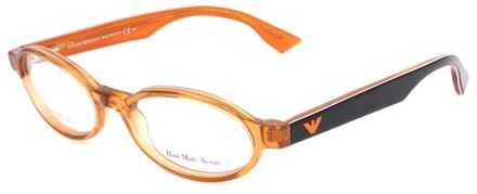 Emporio Armani Bruine Acetaat Bril (Monturen) - One Size