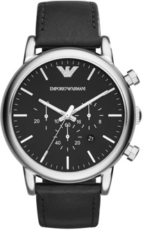 Emporio Armani Chrono Luigi XLarge Horloge Emporio Armani , Black , Unisex - ONE Size
