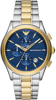 Emporio Armani Chronograaf horloge voor mannen Emporio Armani , Blue , Heren - ONE Size