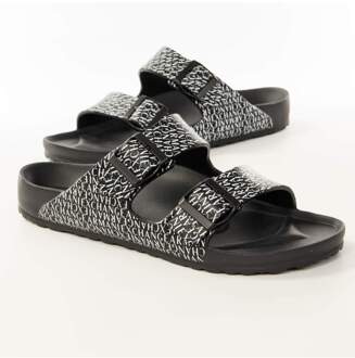 Emporio Armani Claquette Emporio Armani Men's Unlimited Logo Zwart - EU 39