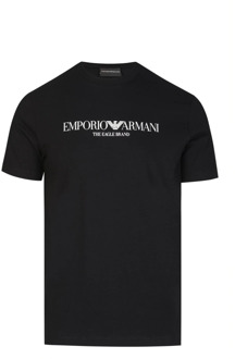 Emporio Armani Clic Logo T-Shirt Emporio Armani , Black , Heren - S