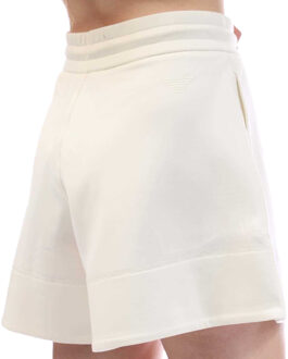 Emporio Armani Dames/Dames Effen Sweat Shorts (Wit)