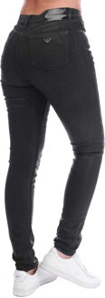 Emporio Armani Dames/Dames J20 Skinny Jeans (Denim) Blauw - 26W/32L