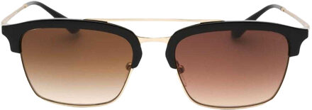 Emporio Armani Dames/Dames Matte Gradient Zonnebril (Licht goud/bruin) - One Size