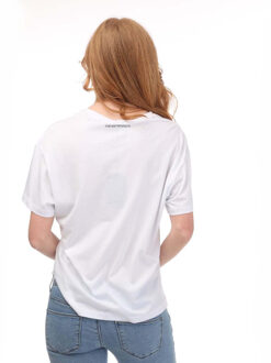 Emporio Armani Dames/Dames T-Shirt (Wit)