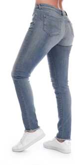 Emporio Armani Dames Emporio Armani J23 Slim-Fit Jeans in Denim Blauw