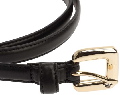 Emporio Armani Dames Gesp Riem (Zwart)