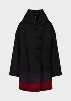 Emporio Armani damesjas in zwart - EU 36 / UK 8