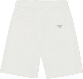 Emporio Armani Denim shorts voor kinderen (Wit) - 14J / 164cm